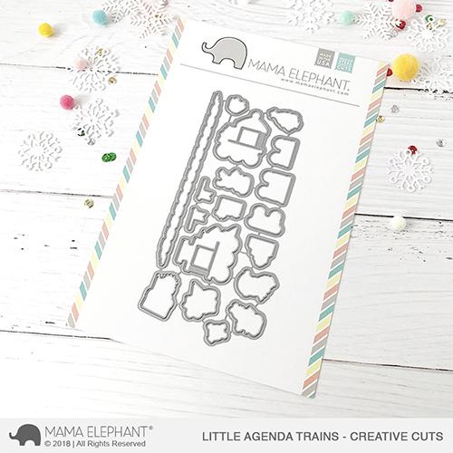 【ママエレファント/MAMA ELEPHANT】ダイ - Little Agenda Trains