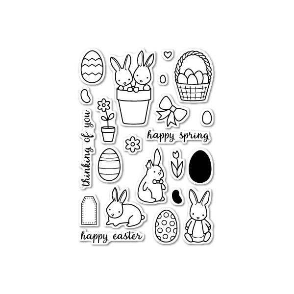 【メモリーボックス/Memory Box】 - Springtime Bunnies