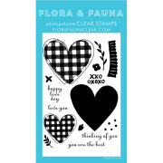 フローラ＆フォーナ Buffalo Plaid Heart