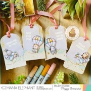 ママエレファント Fave Tag Set