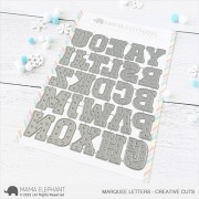 ママエレファント Marquee Letters