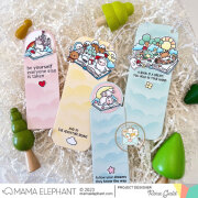 ママエレファント Simple Bookmarks