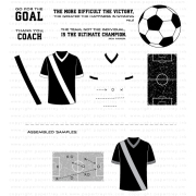 ペーパートレイインク Go for the Goal Stamp Set + Die