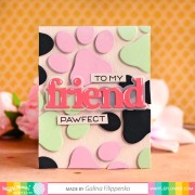 ワッフルフラワー Paw Print