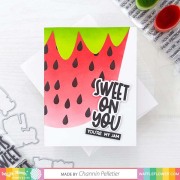ワッフルフラワー Oversized Fruit Stencil