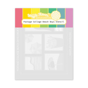 ワッフルフラワー Postage Collage Beach Days