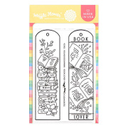 ワッフルフラワー Round Bookmark - Book Lover