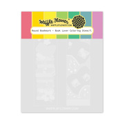 ワッフルフラワー Round Bookmark - Book Lover